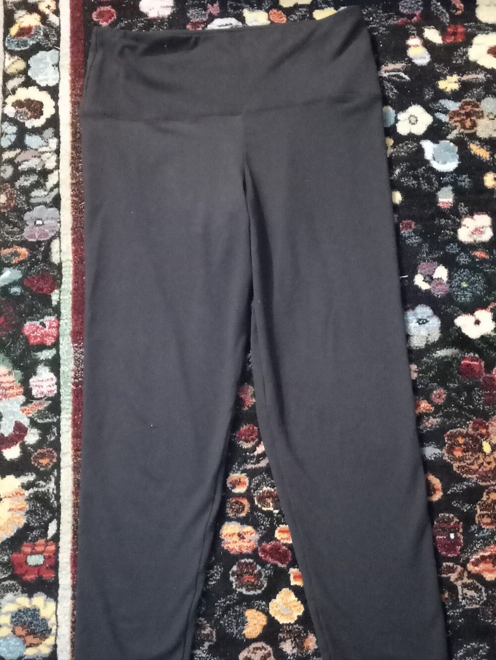 Women’s Black High-Rise Stretch Leggings
